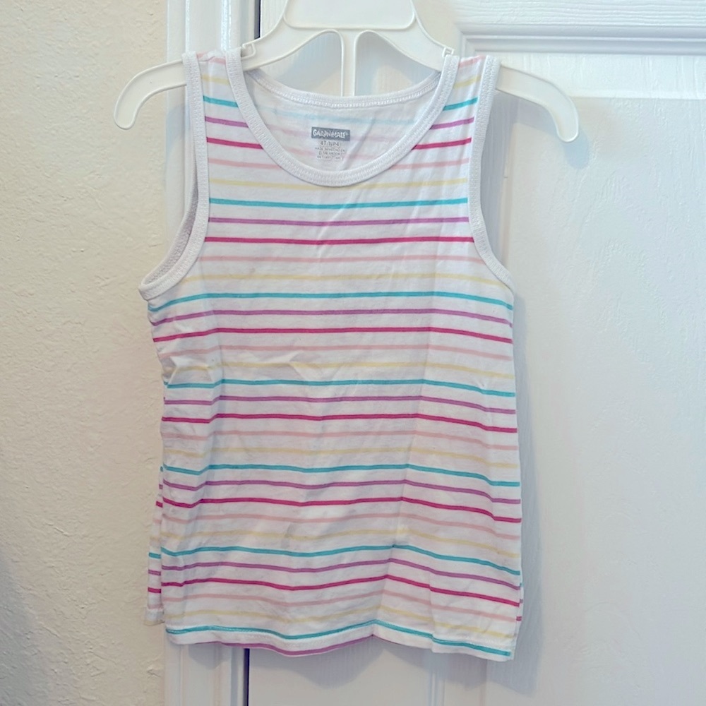 Girls 4T tank tops by Garanimals